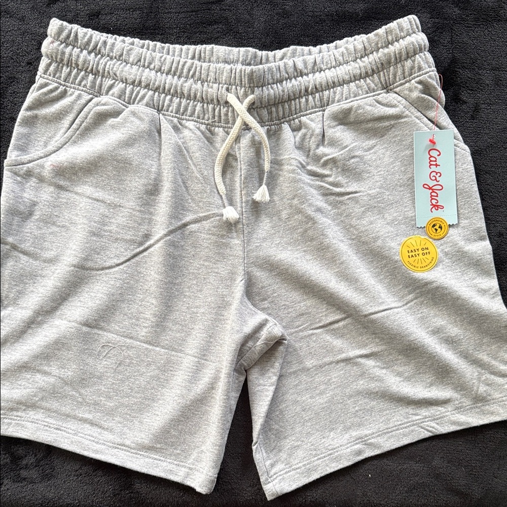 Cat & Jack Girls  Athletic Gray Shorts